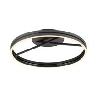 Paul Neuhaus Ronde plafondlampPure Loop grijs - 6552-15