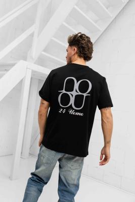 24 Uomo Symbol T-shirt Heren Zwart - Maat L - Kleur: Zwart | Soccerfanshop