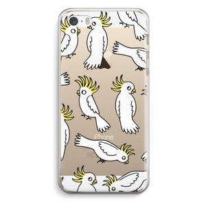 Papegaai: iPhone 5 / 5S / SE Transparant Hoesje
