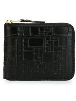 Comme Des Garçons Wallet portefeuille à motifs géométriques - Noir - thumbnail