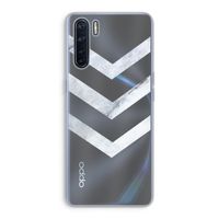 Marmeren pijlen: Oppo A91 Transparant Hoesje