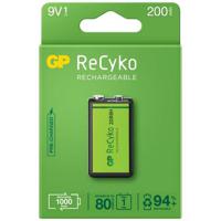 GP ReCyko oplaadbare 6F22/9V batterij 200mAh