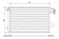 Condensor, airconditioning 814461
