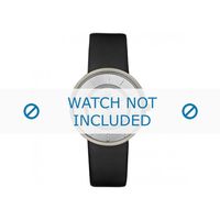 Horlogeband Danish Design IV12Q953 Leder Zwart 18mm - thumbnail