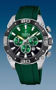 Horlogeband Festina F20544.3 Rubber Groen 22mm