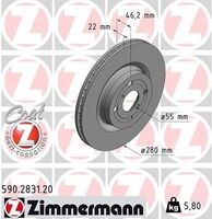Remschijf Coat Z 590283120