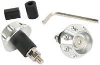 Vicma Handlebar plugs 13.5 mm silver, 781pl