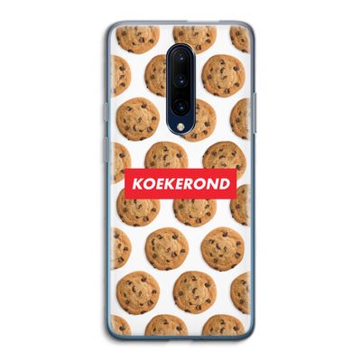 Koekerond: OnePlus 7 Pro Transparant Hoesje