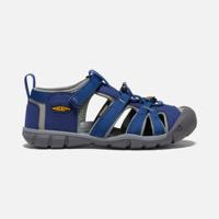 Keen Seacamp II Cnx Kinder Sandaal Blue Depths/Gargoyle 12/30 Keen Seacamp II Cnx Kinder Sandaal Blue Depths/Gargoyle 12/30