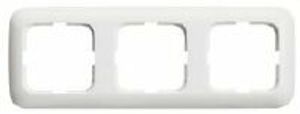 Busch-Jaeger afdekraam 3-voudig wit 513-214