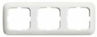 Busch-Jaeger afdekraam 3-voudig wit 513-214