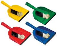 Nölle PROFI BRUSH Sweeping set plastic assorted colors