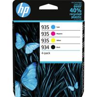HP Inktcartridge 934 Origineel 4-pack Kleur 6ZC72AE Inkt