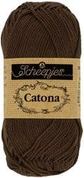 Scheepjes Catona 25g 162 Black Coffee