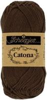 Scheepjes Catona 25g 162 Black Coffee - thumbnail