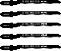 Decoupeerzaagblad smal hout 5st - Kwb Decoupeerzaagblad smal hout 5st - Kwb