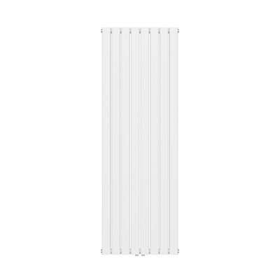 Radiator BWS Busso Verticaal Vierkant Dubbelzijdig 180x608 cm Wit