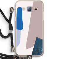 Lapis: Samsung Galaxy J3 (2016) Transparant Hoesje met koord