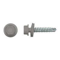pgb-Europe PGB-FASTENERS | Zelfborende schroef bp1 4,8x35 Zn R9007 - ZBG141001004890073
