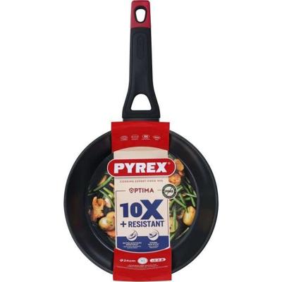 Frituurpan - PYREX - 1455026 - Gesmeed aluminium - Antiaanbaklaag - 26 cm - PFAS-vrij