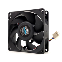 8025 Case Fan for PWM Cooling 80x80x25mm Square Fan 12V 4 Pin