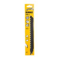 DeWALT DT2420 Reciprozaagblad cellentbeton, rode baksteen, Poroton en vezelcementplaten 240 mm