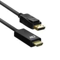 ACT DisplayPort naar HDMI adapterkabel, 1,8 m