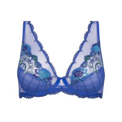 Lise Charmel lingerie De Cristal et D&apos; Eau BH Glamour Blauw ACH7460