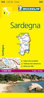 Wegenkaart - landkaart 366 Sardinië - Sardegna | Michelin - thumbnail