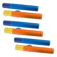 6x Speelgoed waterpistool van foam 33 cm - thumbnail