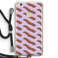 Bacon to my eggs #2: Huawei Ascend P8 Lite (2017) Transparant Hoesje met koord