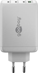 Goobay 65556 oplader voor mobiele apparatuur Laptop, Smartphone Wit AC Snel opladen Binnen