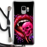 Dodelijk zoet: Samsung Galaxy S9 Transparant Hoesje met koord