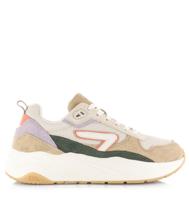 HUB GLIDE Light Beige/Off White/Green Mesh Dames