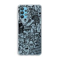 Vexx Black Mixtape: Samsung Galaxy A32 4G Transparant Hoesje