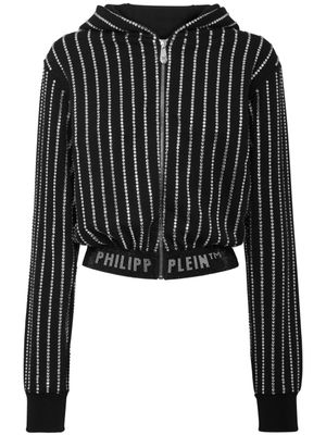 Philipp Plein Hoodie verfraaid met kristallen - Zwart Philipp Plein Hoodie verfraaid met kristallen - Zwart