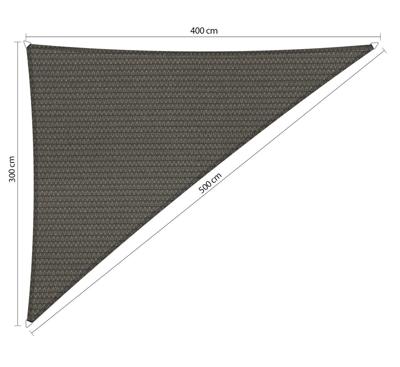 Driehoek 90 3,00x4,00x5,00 m Cool Grey - Shadow comfort