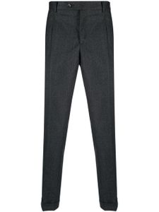 Barba pantalon de costume en laine vierge - Gris