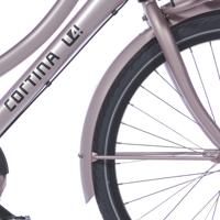 Cortina spatbord voor 26 u4 brilliant silver matt