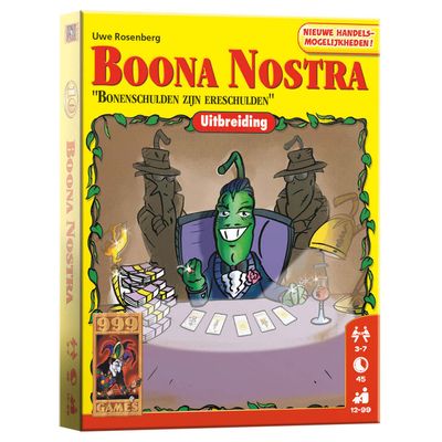999Games boonanza boona nostra kaartspel uitbreiding