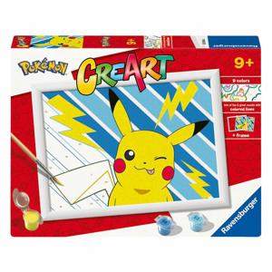 Ravensburger Creart schilderen op nummer - pokémon pikachu
