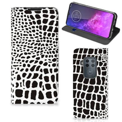 Motorola One Zoom | Hoesje maken | Slangenprint