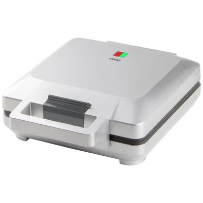 DOMO DO9250W Wafelijzer Anti-aanbaklaag, Controlelampje, Inklapbaar Zilver