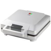 DOMO DO9250W Wafelijzer Anti-aanbaklaag, Controlelampje, Inklapbaar Zilver