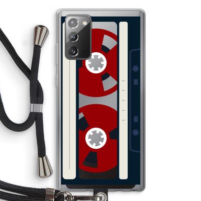 Here's your tape: Samsung Galaxy Note 20 / Note 20 5G Transparant Hoesje met koord