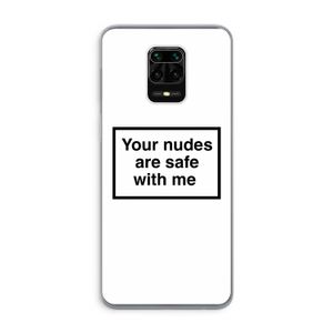 Safe with me: Xiaomi Redmi Note 9 Pro Transparant Hoesje