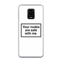 Safe with me: Xiaomi Redmi Note 9 Pro Transparant Hoesje