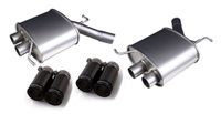 Remus uitlaat passend voor BMW 5 Serie F10 535i - Black Chrome 0899100500LR004683CBR