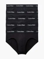 Calvin Klein 5-Pack Heren slips - Hip Brief - Zwarte heren onderbroeken katoen