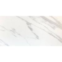 Vloertegel TS-Tiles Marmoles Digital Carrara White Mat 60x120 cm TS-Tiles